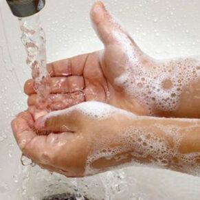 Conformidade com as regras de higiene pessoal - prevenção de helmintíase