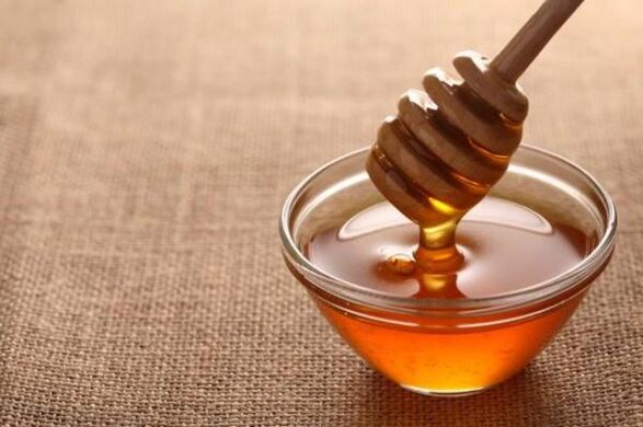 mel para a limpeza de parasitas