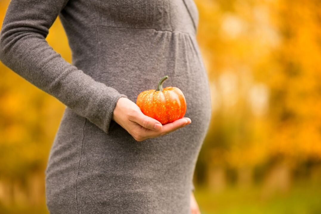 Mulheres grávidas também podem ser tratadas de parasitas com sementes de abóbora